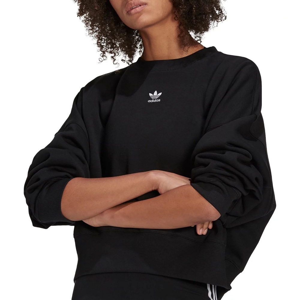Adidas Originals Women's Adicolor Essentials Fleece Crew Sweatshirt